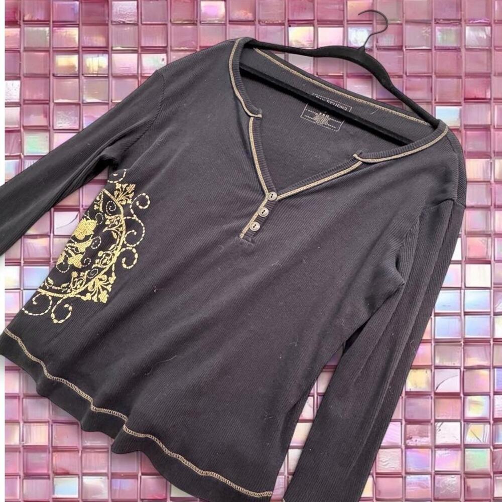 Bay studio black long sleeve
